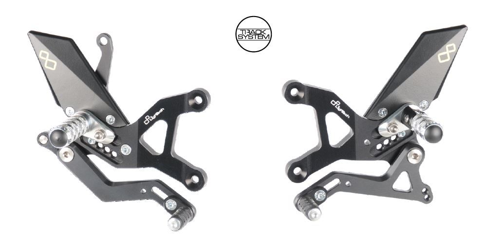 LighTech Kawasaki ZX6R / ZX636R 2005-2019 Adjustable Rearset