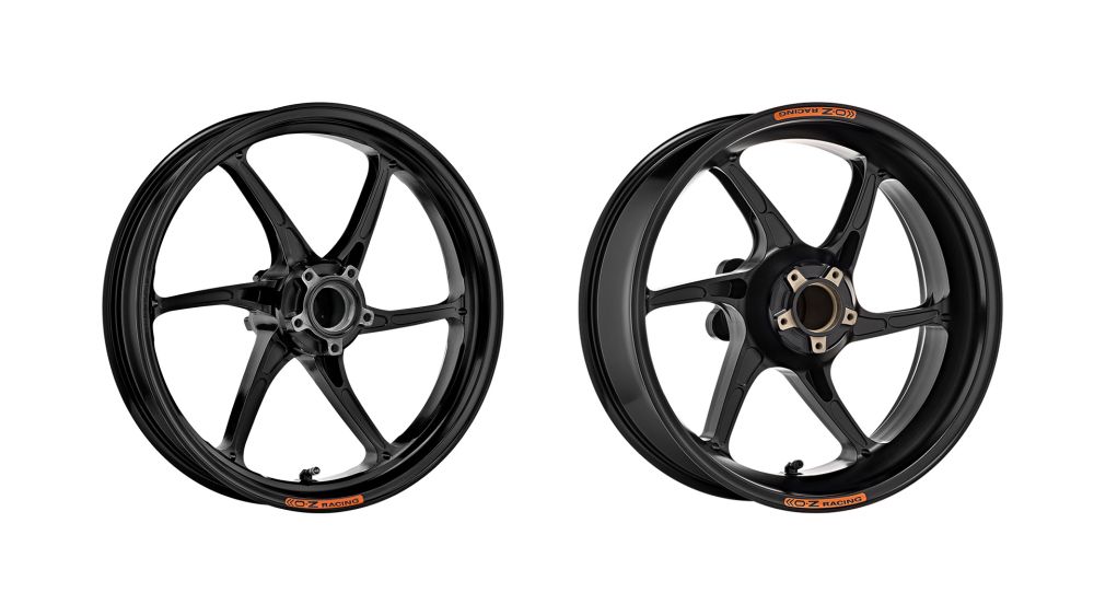 OZ Wheels Kawasaki ZX6R 05-21 6 Spoke Magnesium Cattiva Race