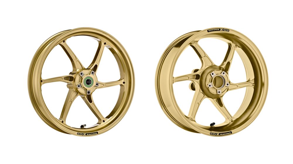 OZ Wheels Kawasaki ZX10R 16-22 6 Spoke Magnesium Cattiva Rac