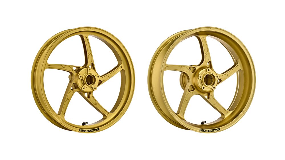 ozcogwheel① OZ Wheels Kawasaki ZX10R 04-05 5 Spoke Aluminium Piega Front