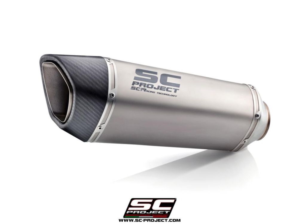  S1000RR 19年〜SC-PROJECT 美品 SC Project BMW S1000RR 19-20 (EURO 4) SC1-R Muffler | B33A-9