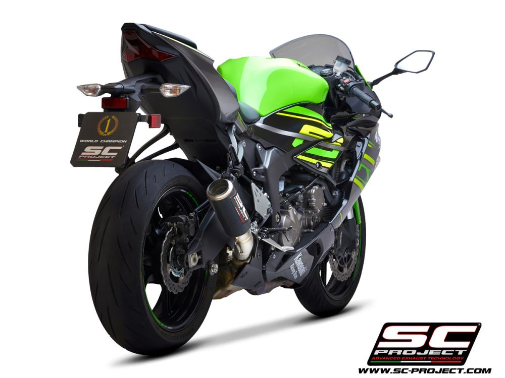 SC Project Kawasaki Ninja ZX-6R 636 19-21 CR-T Muffler | K35