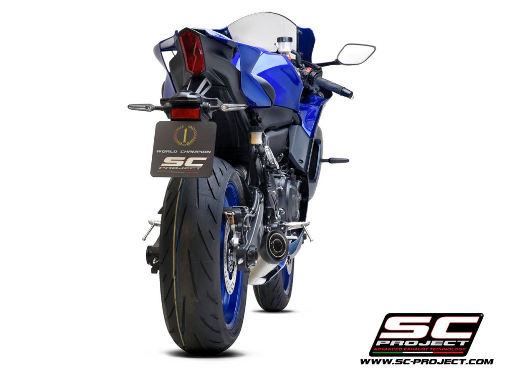 SC Project Yamaha YZF R7 21-23 2-1 Full Exhaust System with