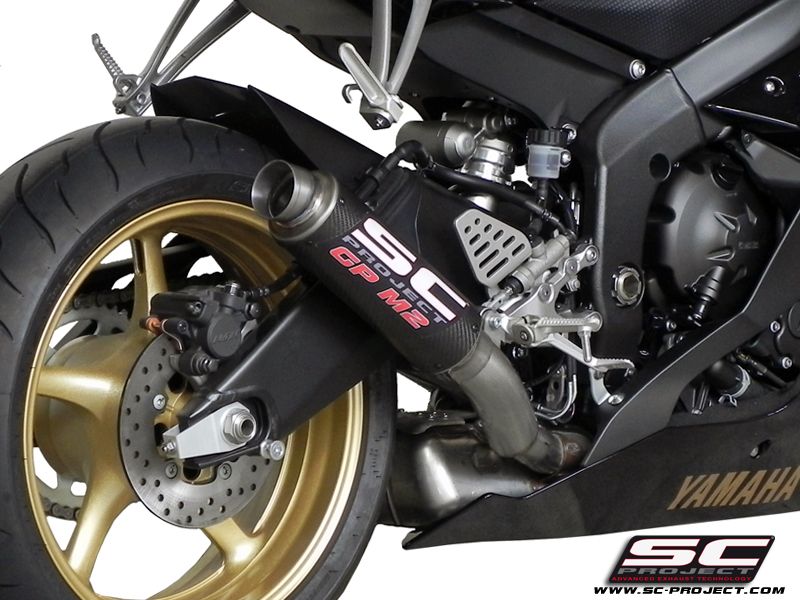SC Project Yamaha YZF R6 06-16 GP-M2 Muffler | Y04A-H18 | Reactive