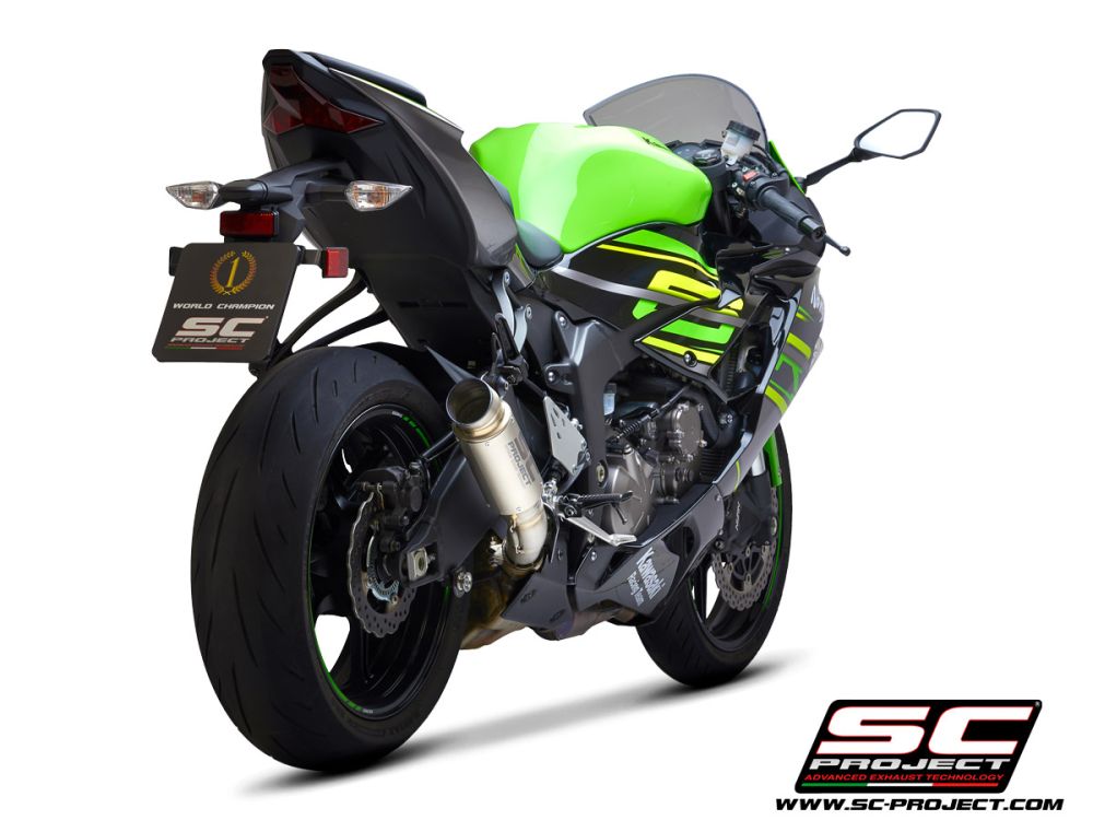 SC Project Kawasaki Ninja ZX-6R 636 19-21 GP70-R Muffler | K