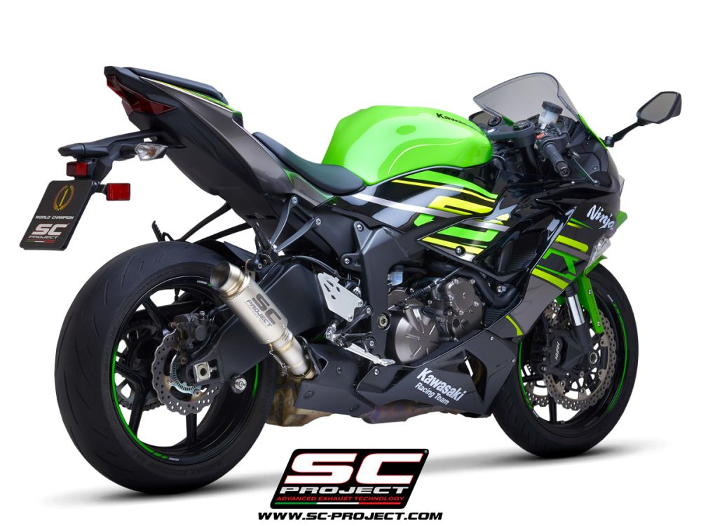 SC Project Kawasaki Ninja ZX-6R 636 19-21 GP70-R Muffler | K