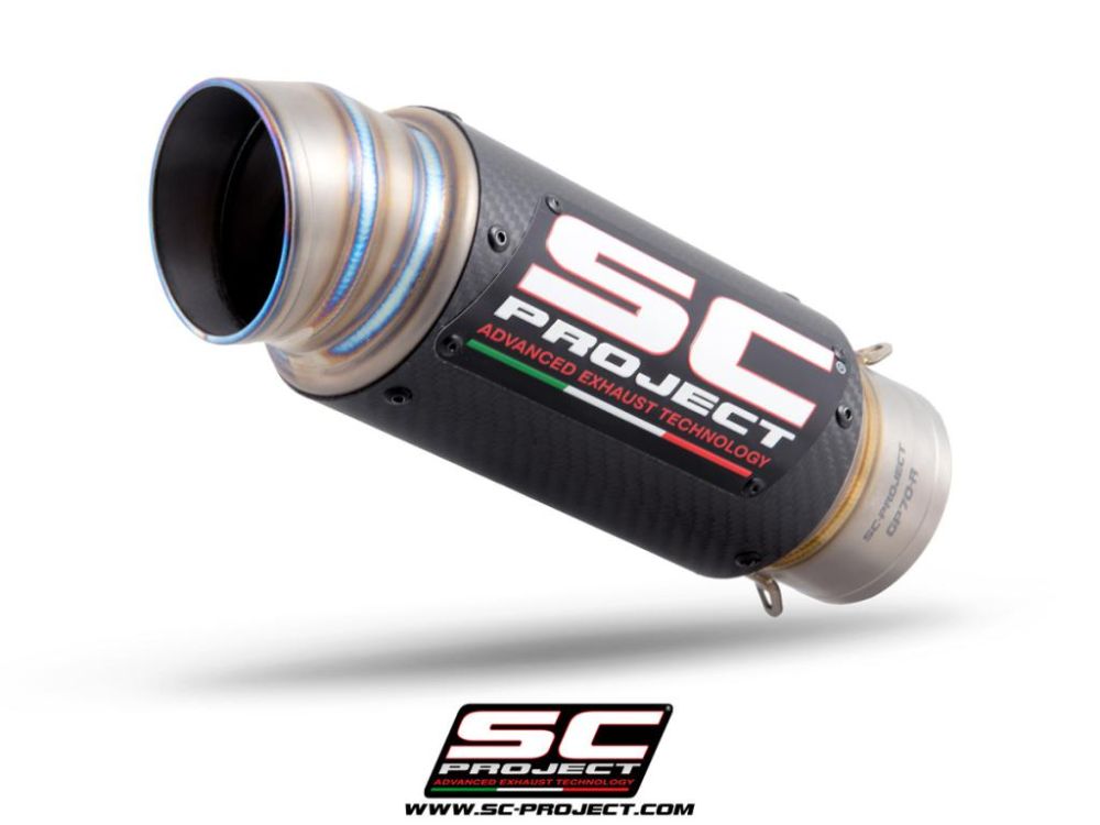 SC Project Kawasaki Ninja ZX-6R 636 19-21 GP70-R Muffler | K