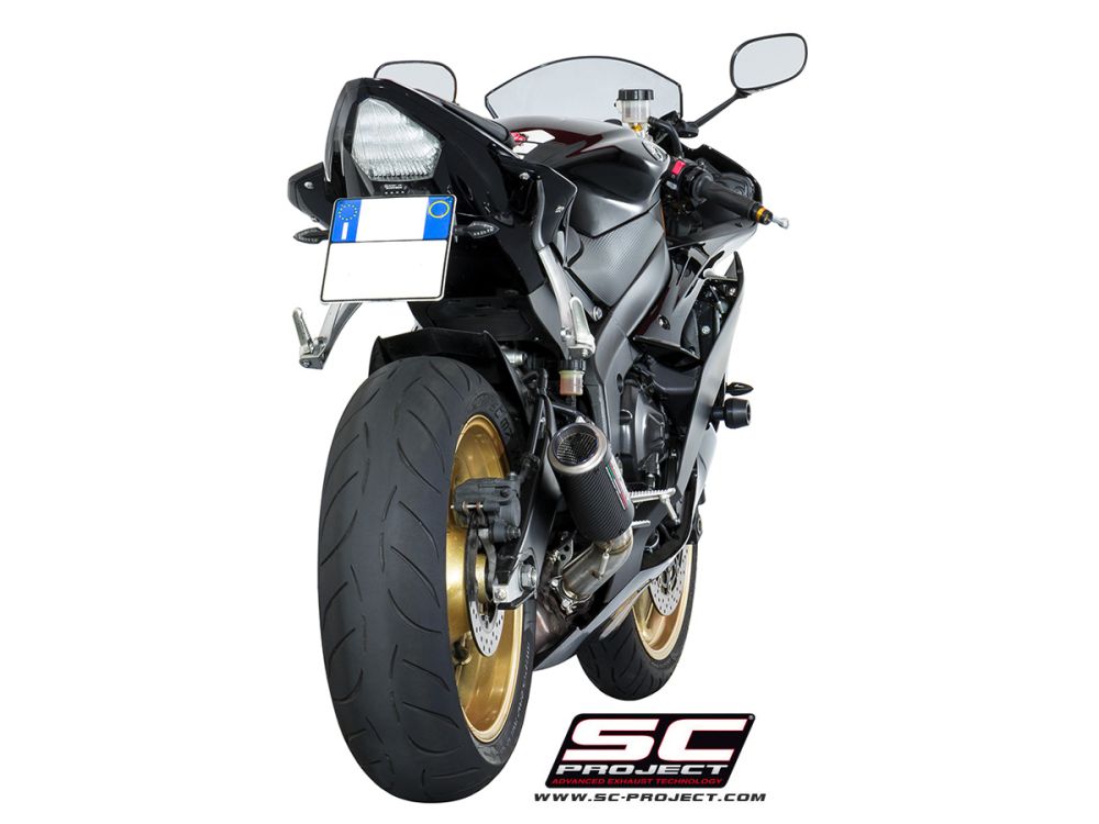 SC Project Yamaha YZF R6 06-16 CR-T Muffler | Y04A-L36 | Reactive