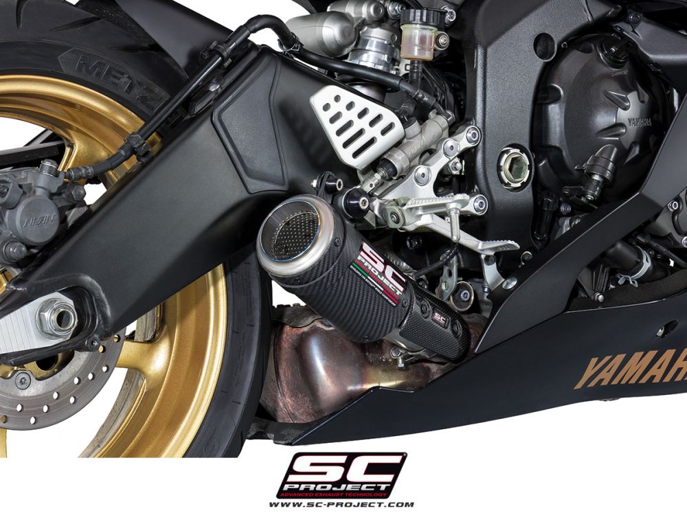 SC Project Yamaha YZF R6 06-16 CR-T Muffler | Y04A-L36 | Reactive