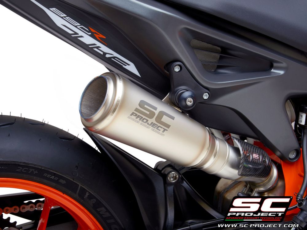 SC Project KTM 890 Duke 20-23 S1-GP Muffler | KTM12C-43 | Reactive