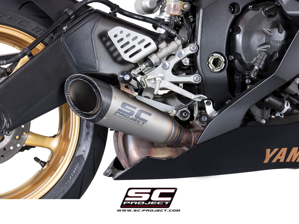 SC Project Yamaha YZF R6 06-16 S1 Muffler | Y04A-L41 | Reactive Parts