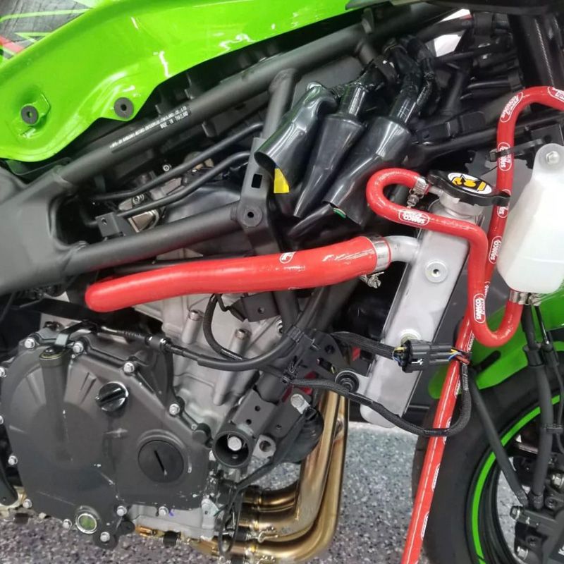 Samco Coolant Hose Kit Kawasaki ZX-4RR 2023> | KAW-97 | Reactive Parts