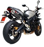 Scorpion Factory Oval Slip-on (Pair) Exhaust - Triumph Street Triple 675 07-12