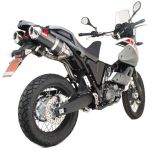 Scorpion Factory Oval Slip-on Exhaust - Yamaha XT 660Z Tenere 08-13