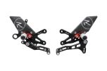 LighTech Adjustable R Version Rearsets - Aprilia RSV4 2009-2018