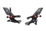 LighTech Adjustable R Version Rearsets - Yamaha YZF R6 2017>