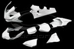 Avio Fibre Yamaha YZF R1 2015> Complete set of Race Fairings (Repositioned ECU)