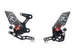 LighTech Adjustable R Version Rearsets - Kawasaki Ninja 400 2018>