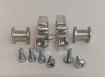 Carbonin Honda CBR1000RR 2020> Inox Seat Unit Brackets (4 Pcs)