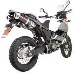 Scorpion Factory Oval Slip-on Exhaust - Yamaha XT 660Z Tenere 08-13