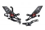 LighTech Adjustable R Version Rearsets - Honda CBR1000RR /ABS/SP/SP2 2017>