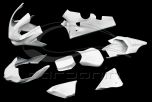 Avio Fibre Yamaha YZF R1 2015> Complete set of Race Fairings (Repositioned ECU)