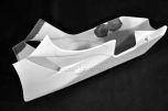 Avio Fibre Kawasaki ZX6R 2009> Lower Race Fairing