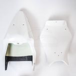 Avio Fibre Suzuki GSXR1000 2017> Single Race Seat / Fuel Tank Panels (4 Pcs)