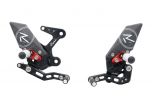 LighTech Adjustable R Version Rearsets - Kawasaki Ninja 400 2018>