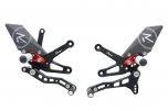 LighTech Adjustable R Version Rearsets - Kawasaki ZX10R 2016-2020