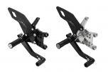 CNC Racing Aprilia RSV4 09-14 / Tuono V4 1000 11-14 / Tuono V4 1100 15-16 Adj Fixed Rearsets