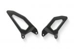 CNC Racing Ducati Panigale V4 '18> Matte Carbon Fibre Heel Guard Kit