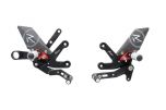 LighTech Adjustable R Version Rearsets - Suzuki GSX-S 1000 2015>