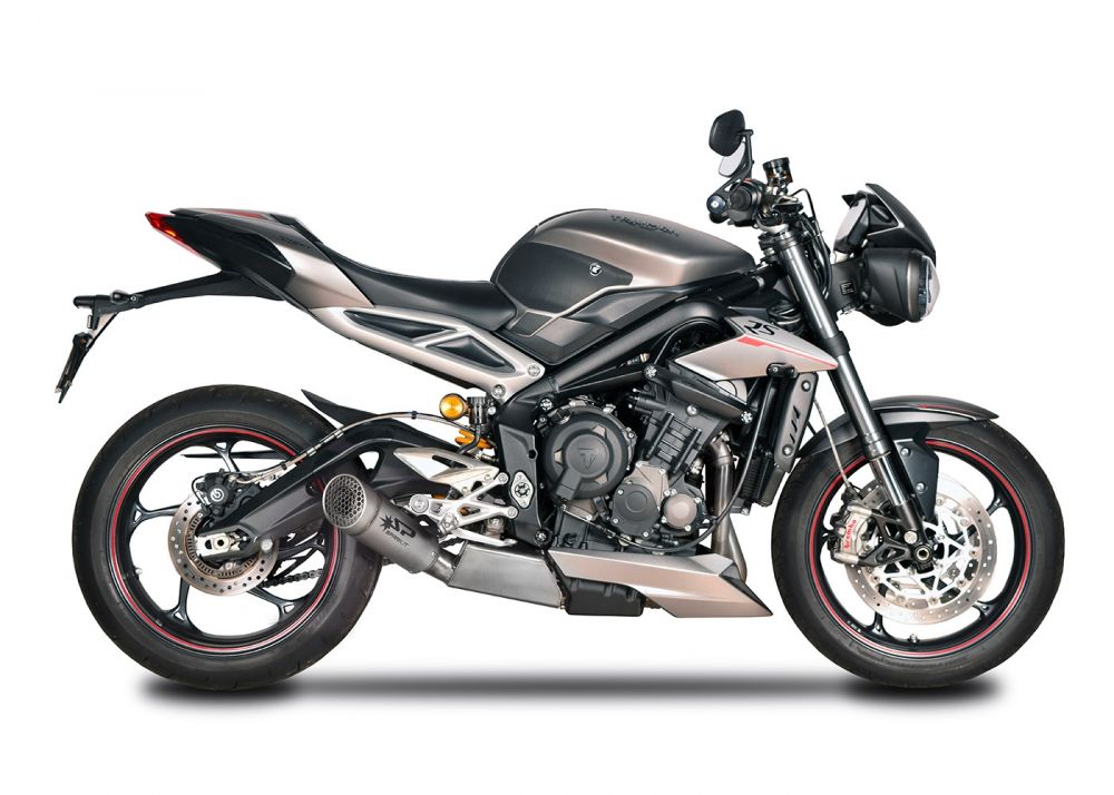 Spark Exhaust Triumph Street Triple RS765 2018> 3/4 Kit w