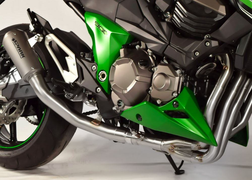 しげたく Spark Exhaust Kawasaki Z800 2013-2016 Slip-On - Racing
