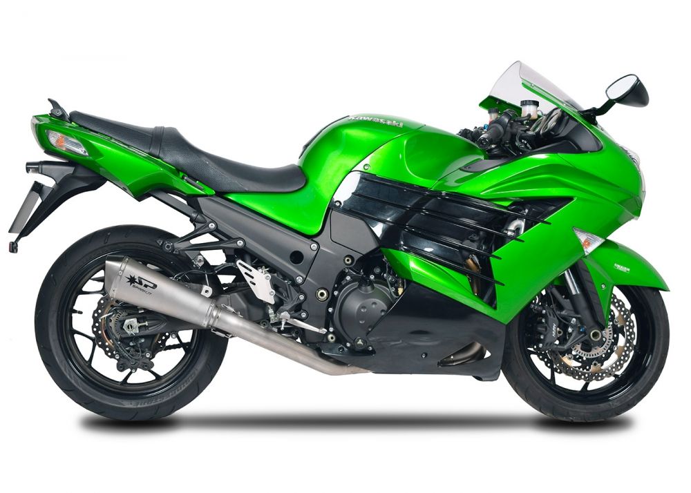 Spark Exhaust Kawasaki ZX14R 2012-2018 Konix S.Steel Full