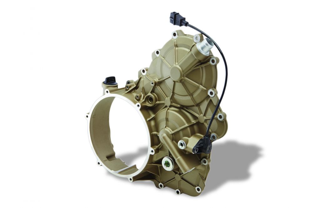 ストリートファイター V4/V4S クラッチカバー キット CNC Racing CNC Racing Ducati Streetfighter V4 Clear Clutch Cover Conversion