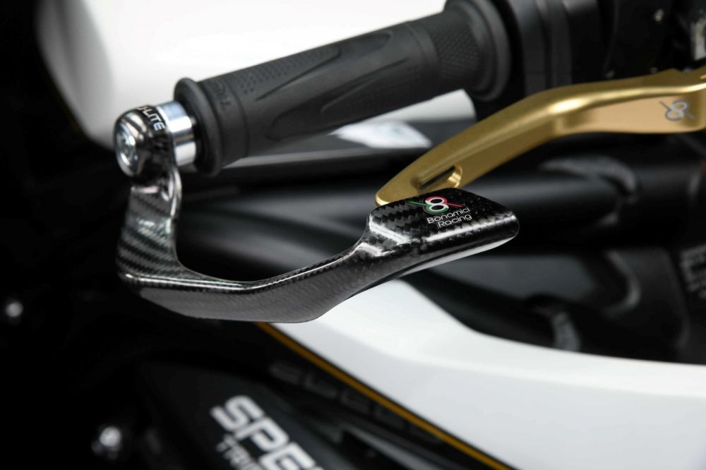 Bonamici Carbon Fibre Brake Lever Guard | BON-LPLITE_R | Reactive