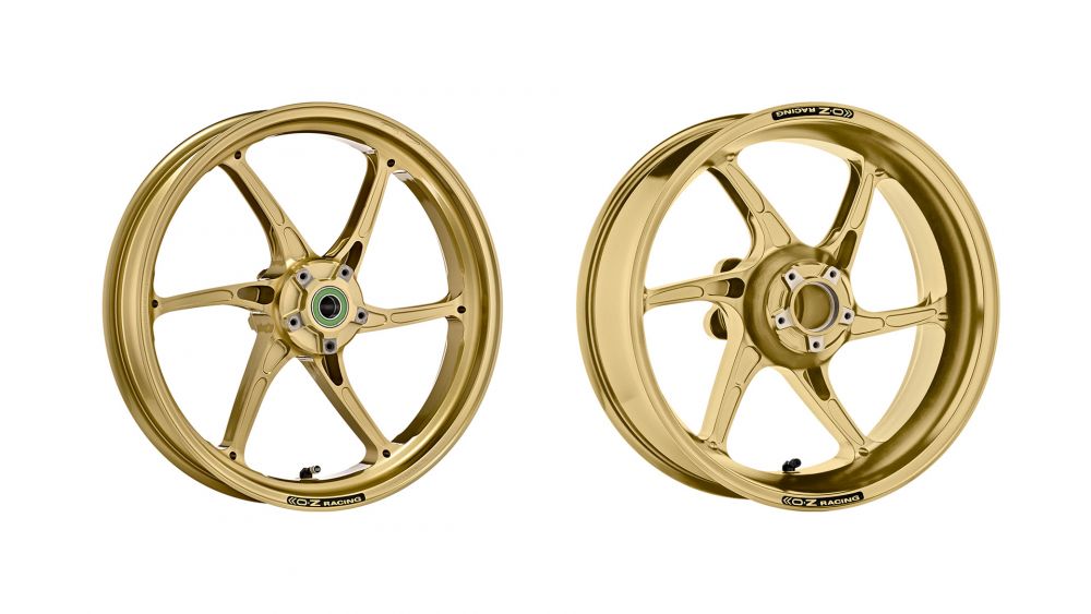 OZ Wheels Kawasaki ZX10R 06-10 6 Spoke Magnesium Cattiva