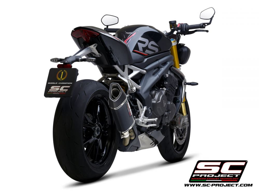 SC Project Triumph Speed Triple 1200 RS/RR 21-23 SC1-R GT