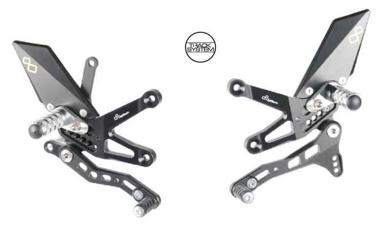 LighTech Kawasaki ZX10R 2016-2020 Adjustable Rearsets | 96293