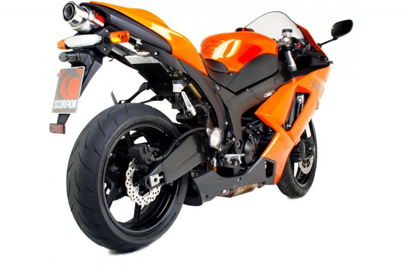 Scorpion Stealth Slip-on Exhaust - Kawasaki Ninja ZX 636