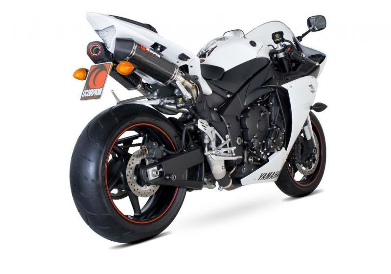 Scorpion Serket Slip-on (Pair) Exhaust - Yamaha YZF R1 09-14