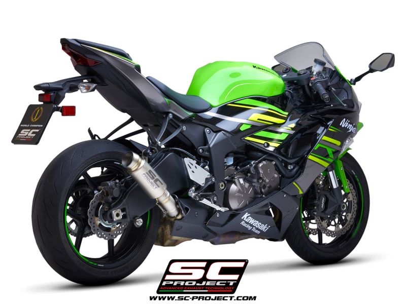 飛☆使用1回　KAWSAKI Ninja ZX-6R SC PROJECT SC1-R Exhaust Kawasaki / Ninja ZX-6R 636 / 2024 (K35-T90)